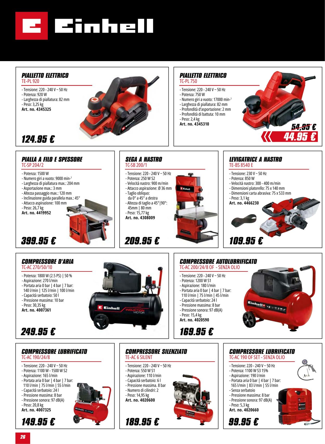 Volantino Einhell 02.10.2025 - 02.11.2025