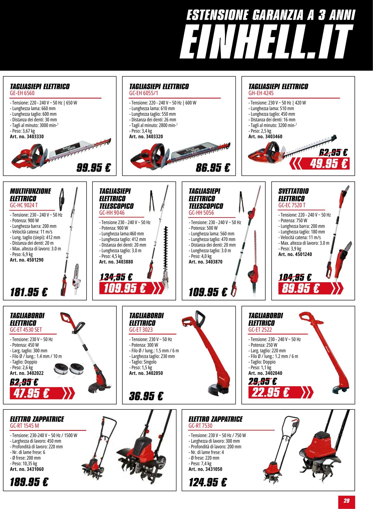 Volantino Einhell 02.10.2025 - 02.11.2025