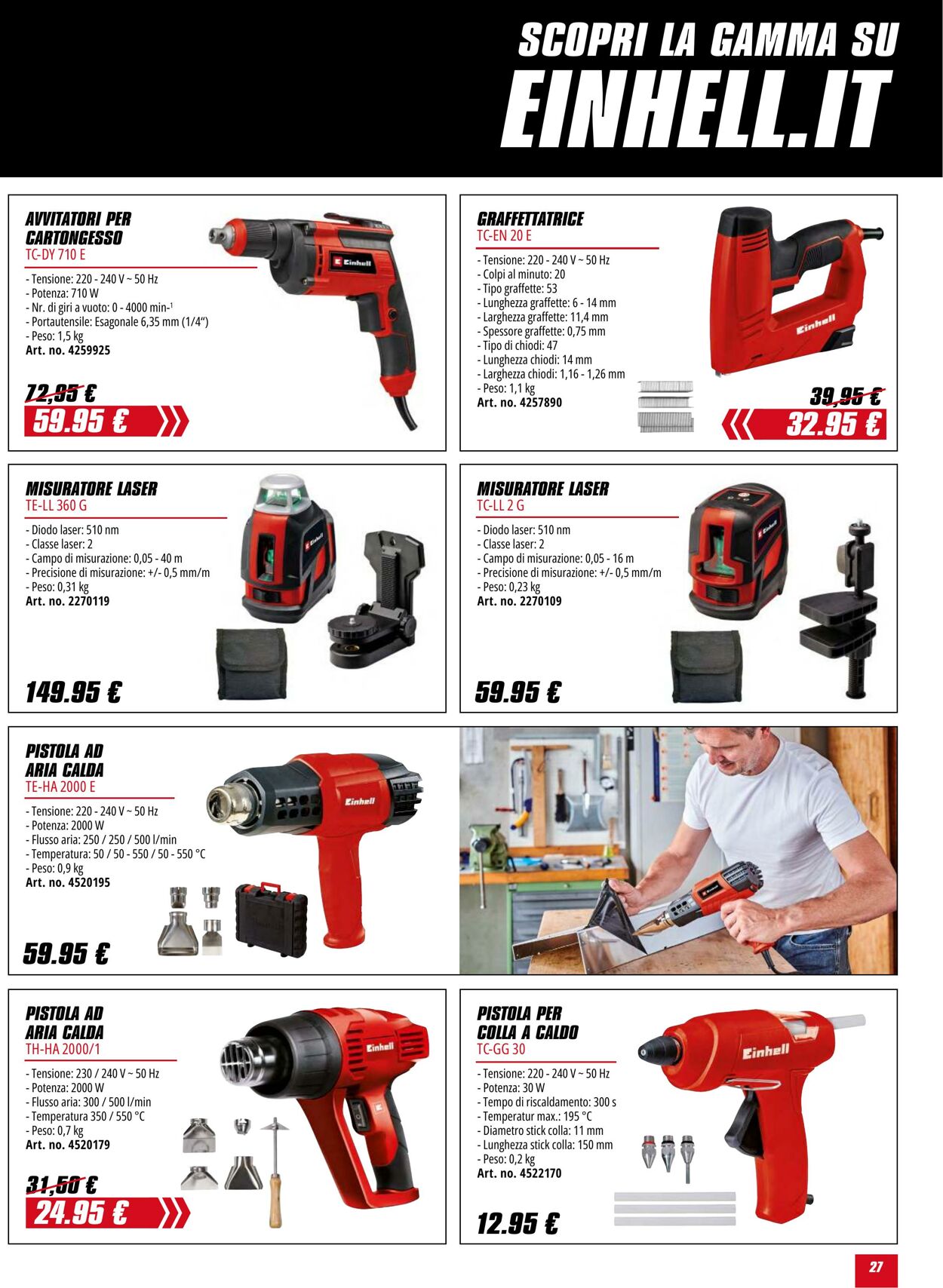 Volantino Einhell 02.10.2025 - 02.11.2025