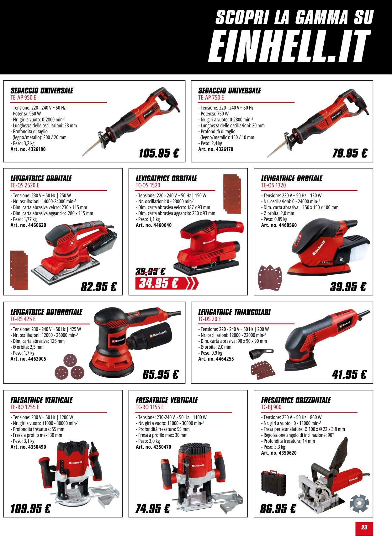 Volantino Einhell 02.10.2025 - 02.11.2025