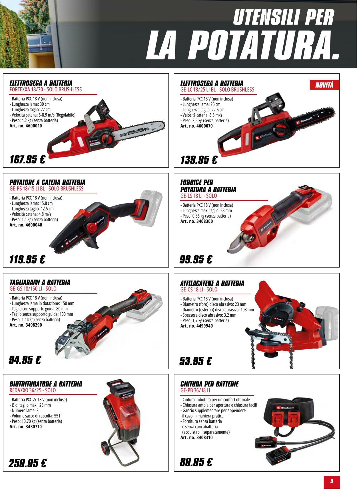 Volantino Einhell 02.10.2025 - 02.11.2025