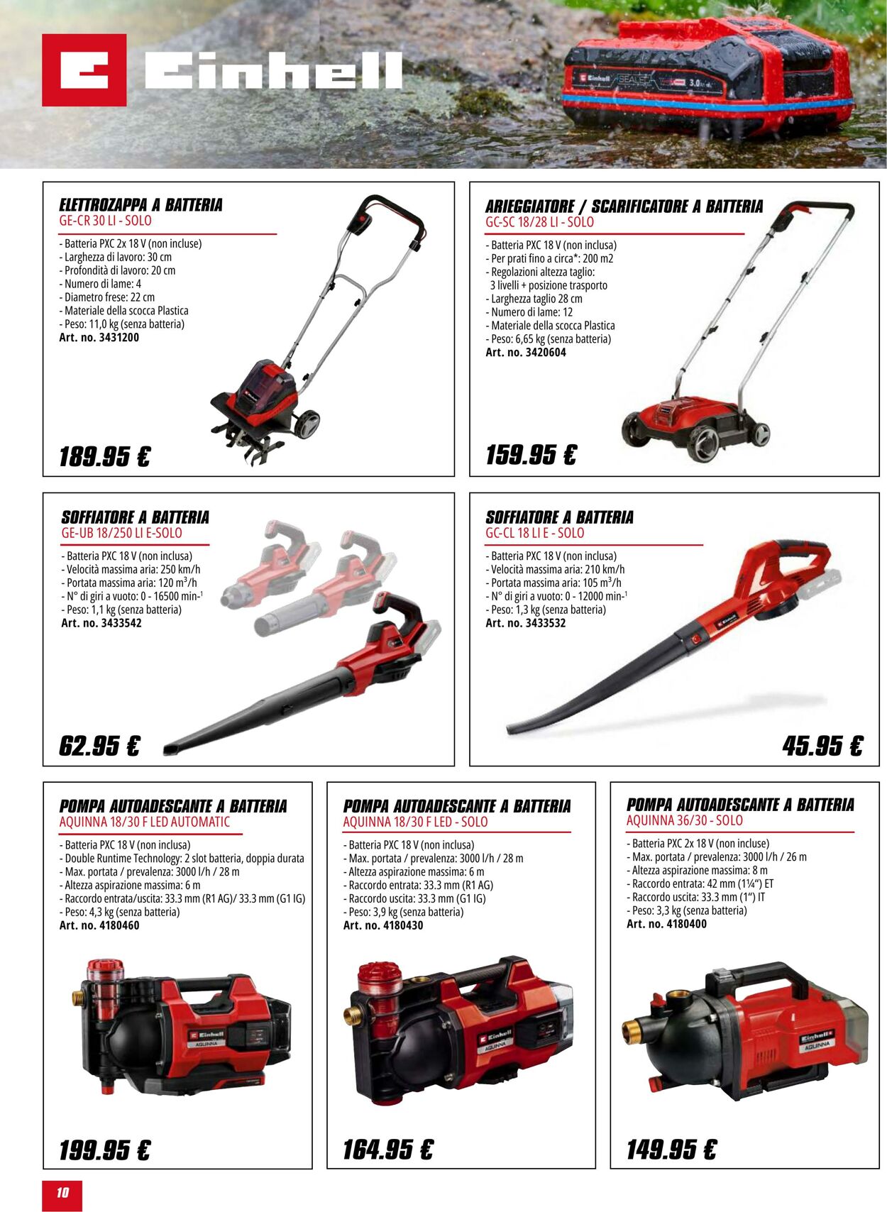 Volantino Einhell 02.10.2025 - 02.11.2025