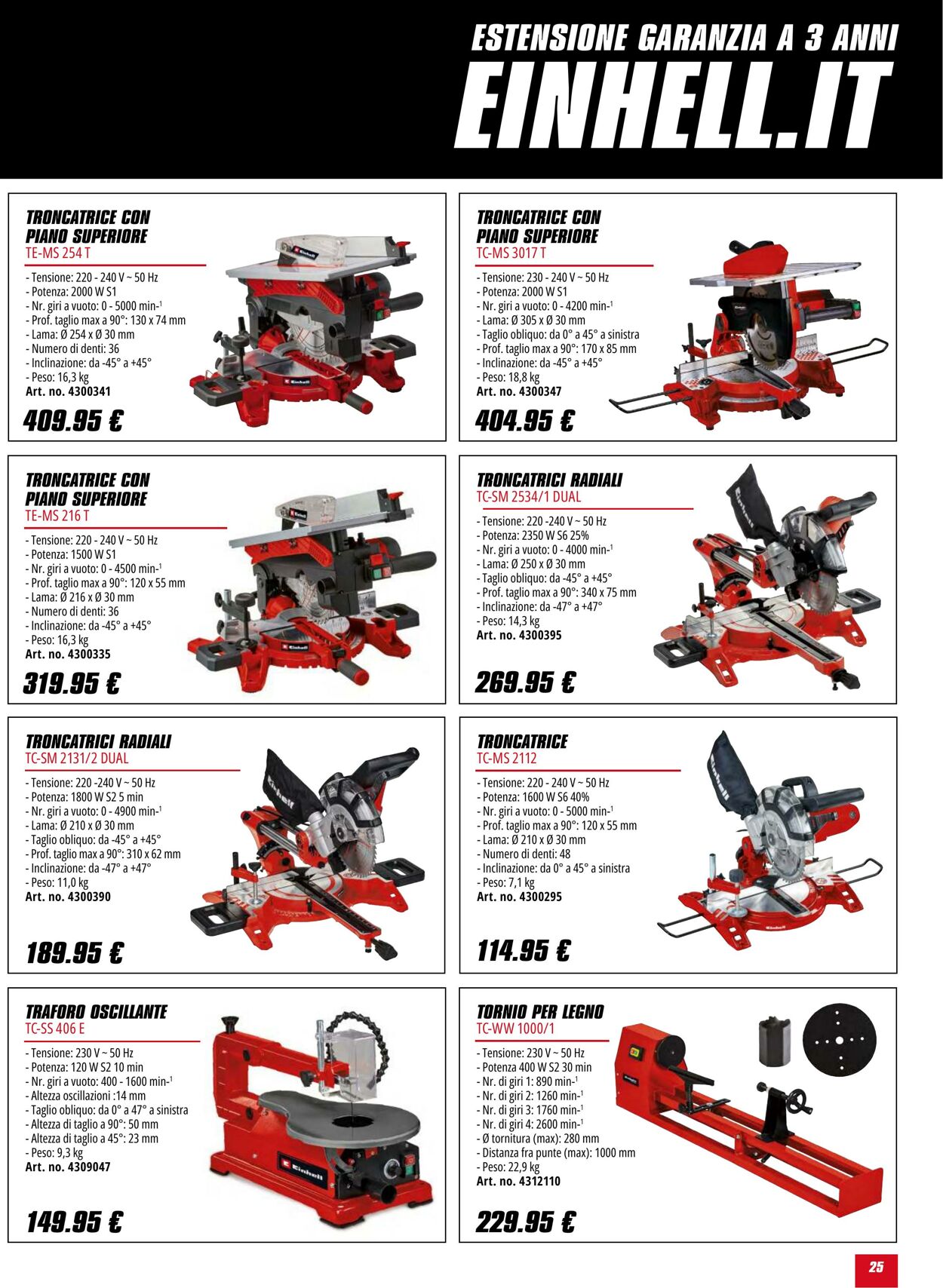 Volantino Einhell 02.10.2025 - 02.11.2025