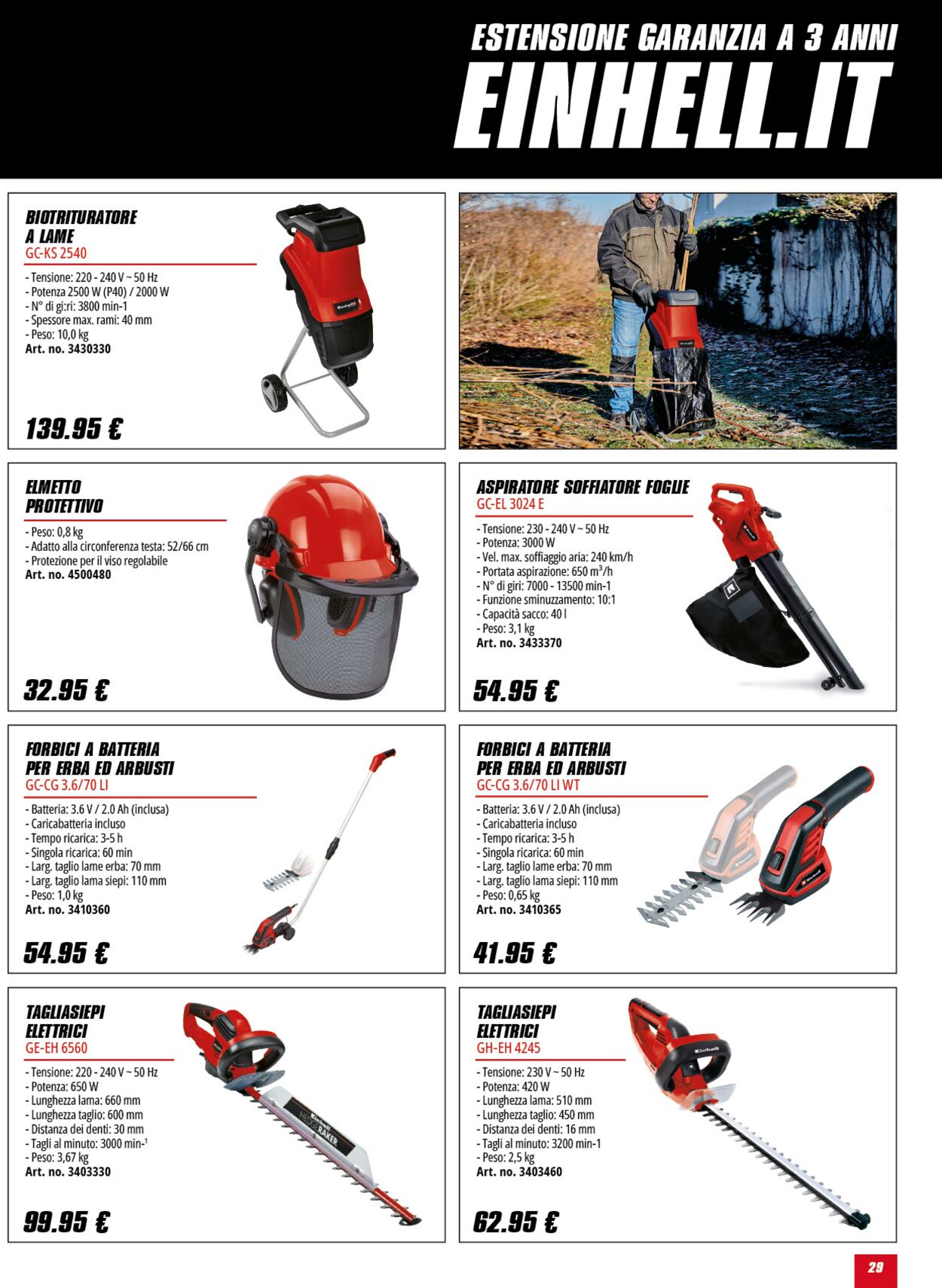 Volantino Einhell 13.06.2025 - 13.07.2025