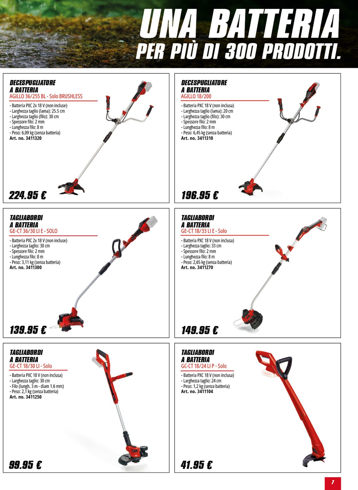 Volantino Einhell 13.06.2025 - 13.07.2025