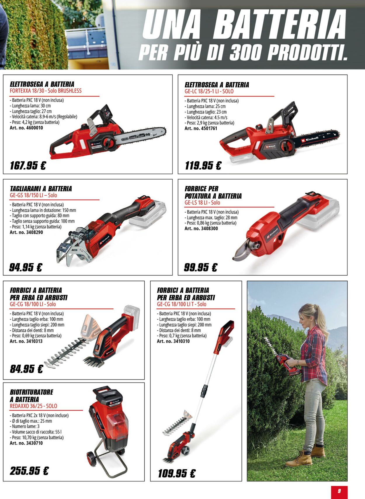 Volantino Einhell 13.06.2025 - 13.07.2025