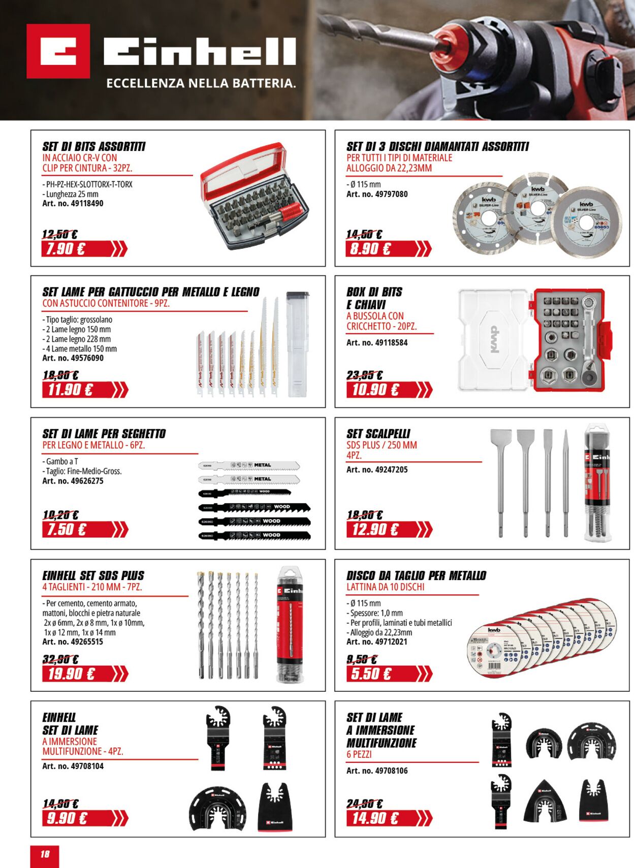Volantino Einhell 13.06.2025 - 13.07.2025