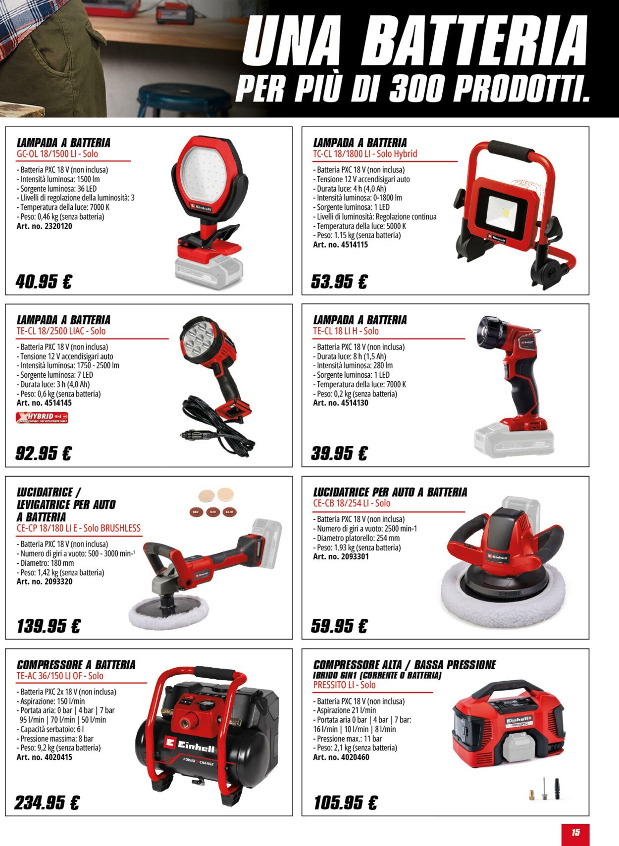 Volantino Einhell 13.06.2025 - 13.07.2025