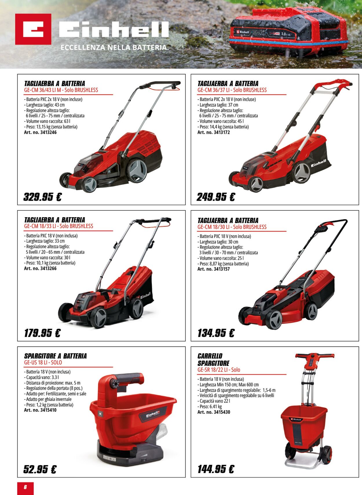 Volantino Einhell 13.06.2025 - 13.07.2025