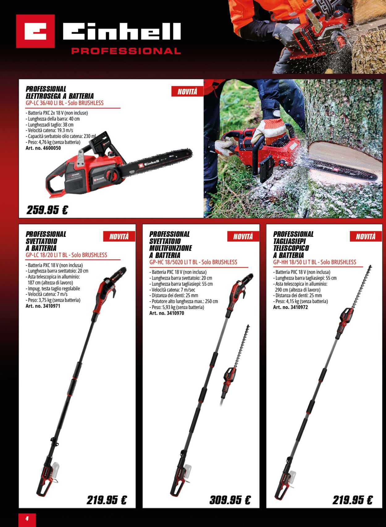 Volantino Einhell 13.06.2025 - 13.07.2025