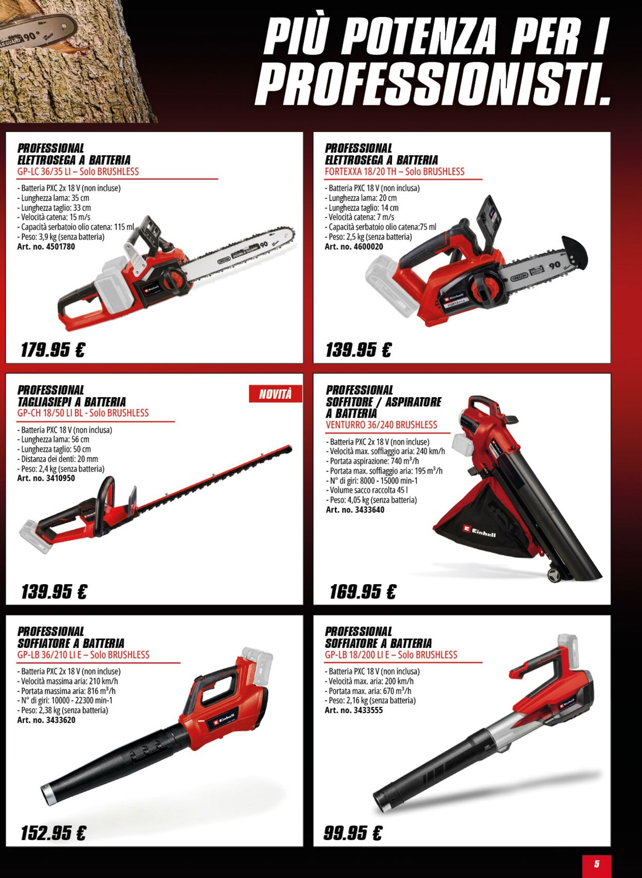 Volantino Einhell 13.06.2025 - 13.07.2025