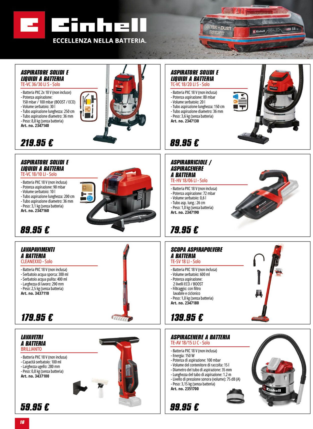 Volantino Einhell 13.06.2025 - 13.07.2025