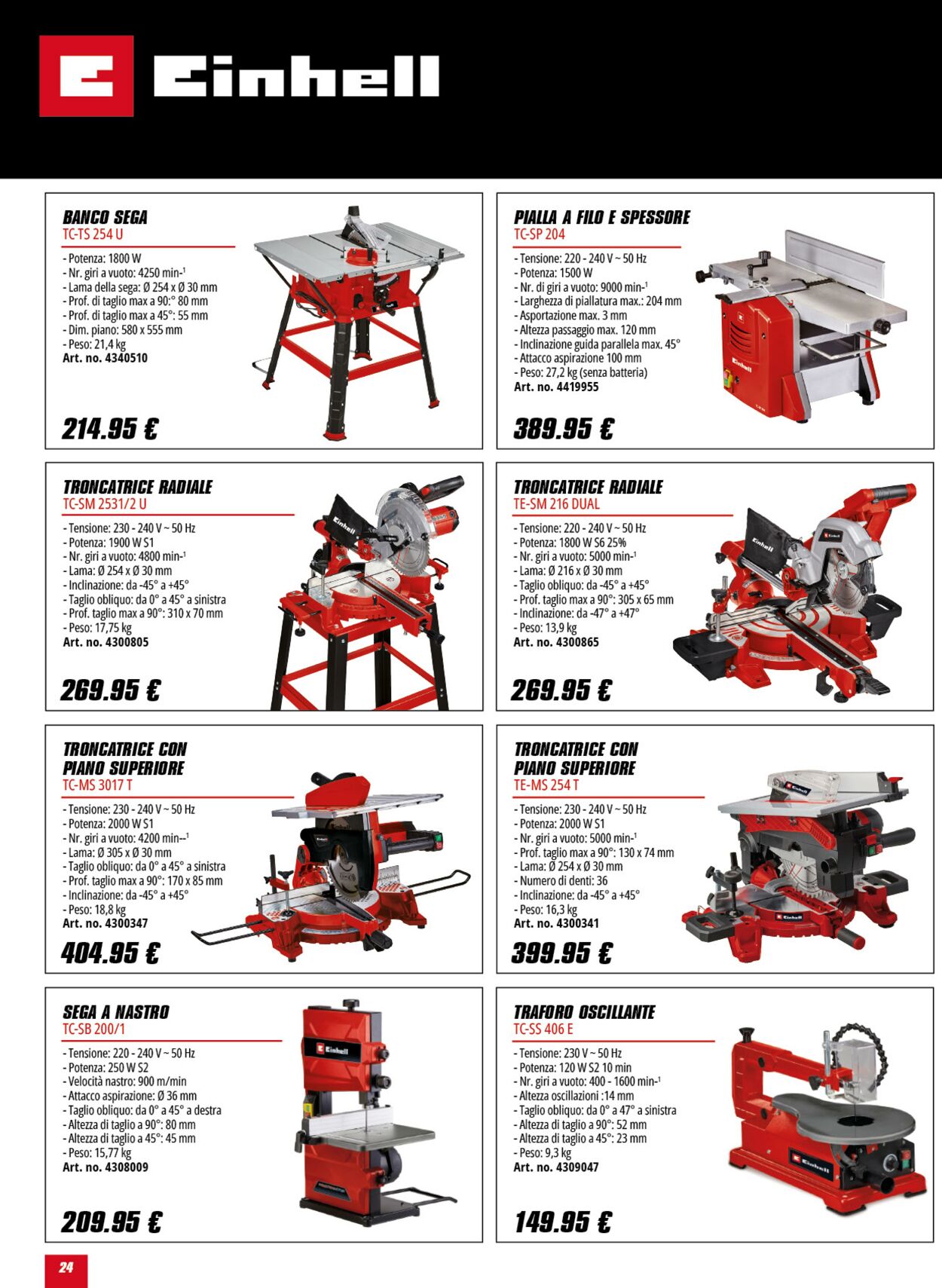 Volantino Einhell 13.06.2025 - 13.07.2025