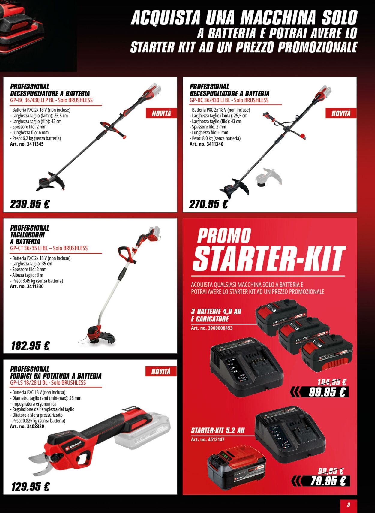 Volantino Einhell 13.06.2025 - 13.07.2025