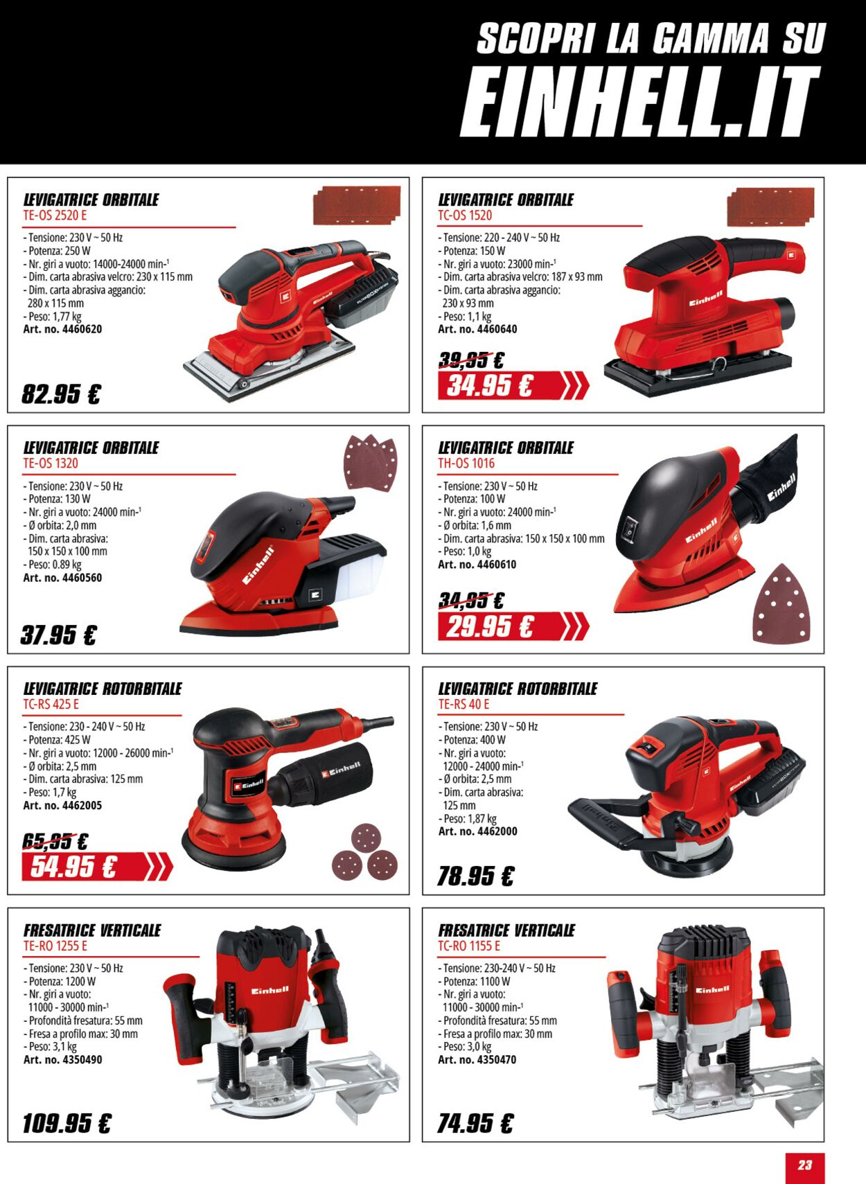 Volantino Einhell 13.06.2025 - 13.07.2025