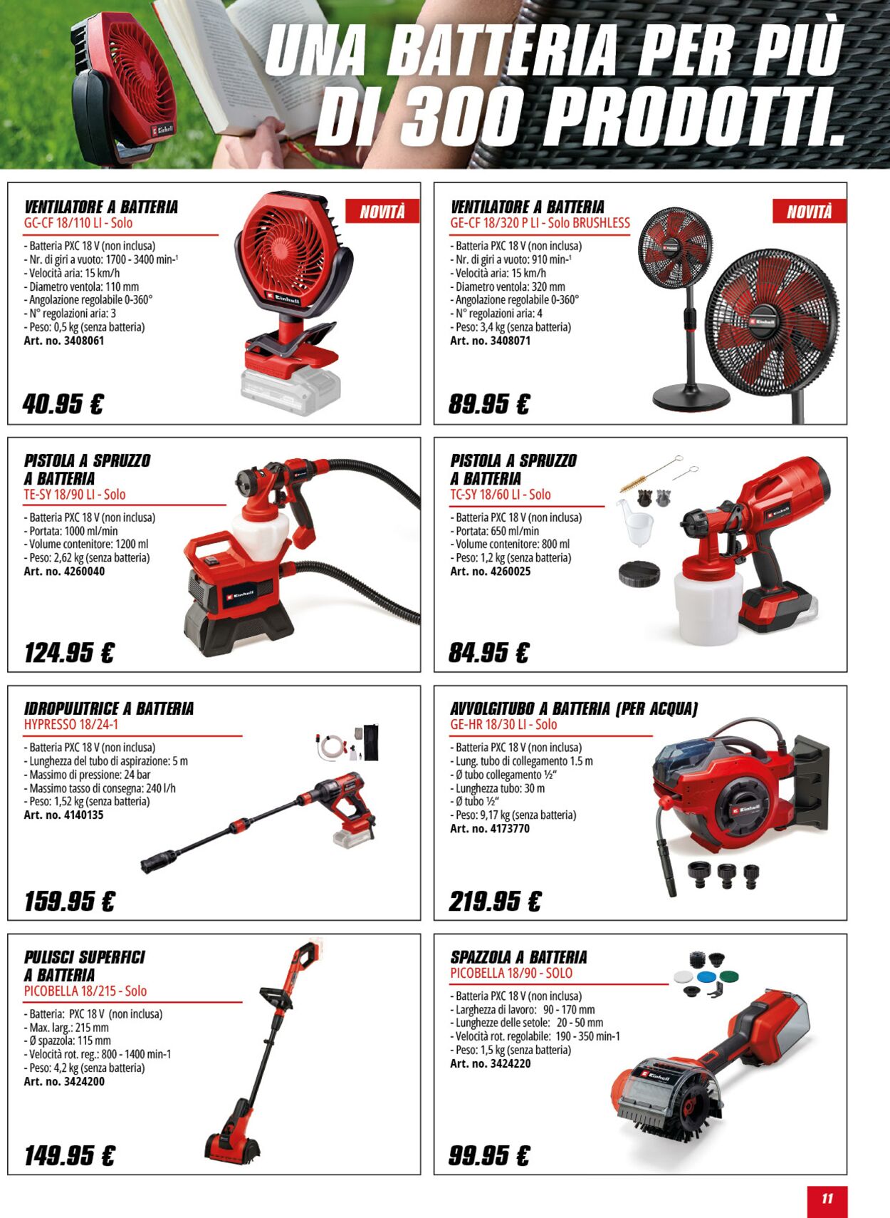 Volantino Einhell 13.06.2025 - 13.07.2025