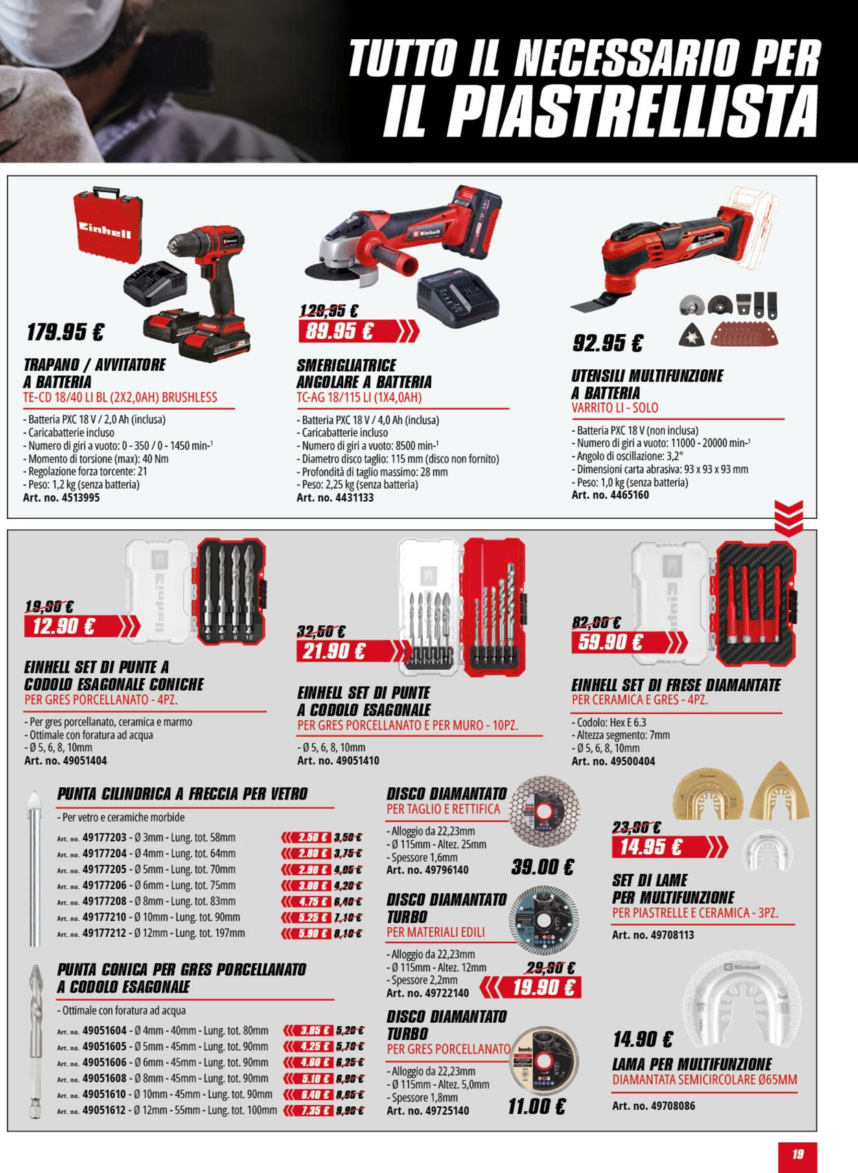 Volantino Einhell 13.06.2025 - 13.07.2025