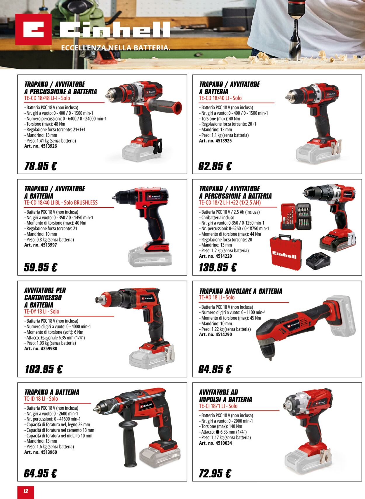 Volantino Einhell 13.06.2025 - 13.07.2025