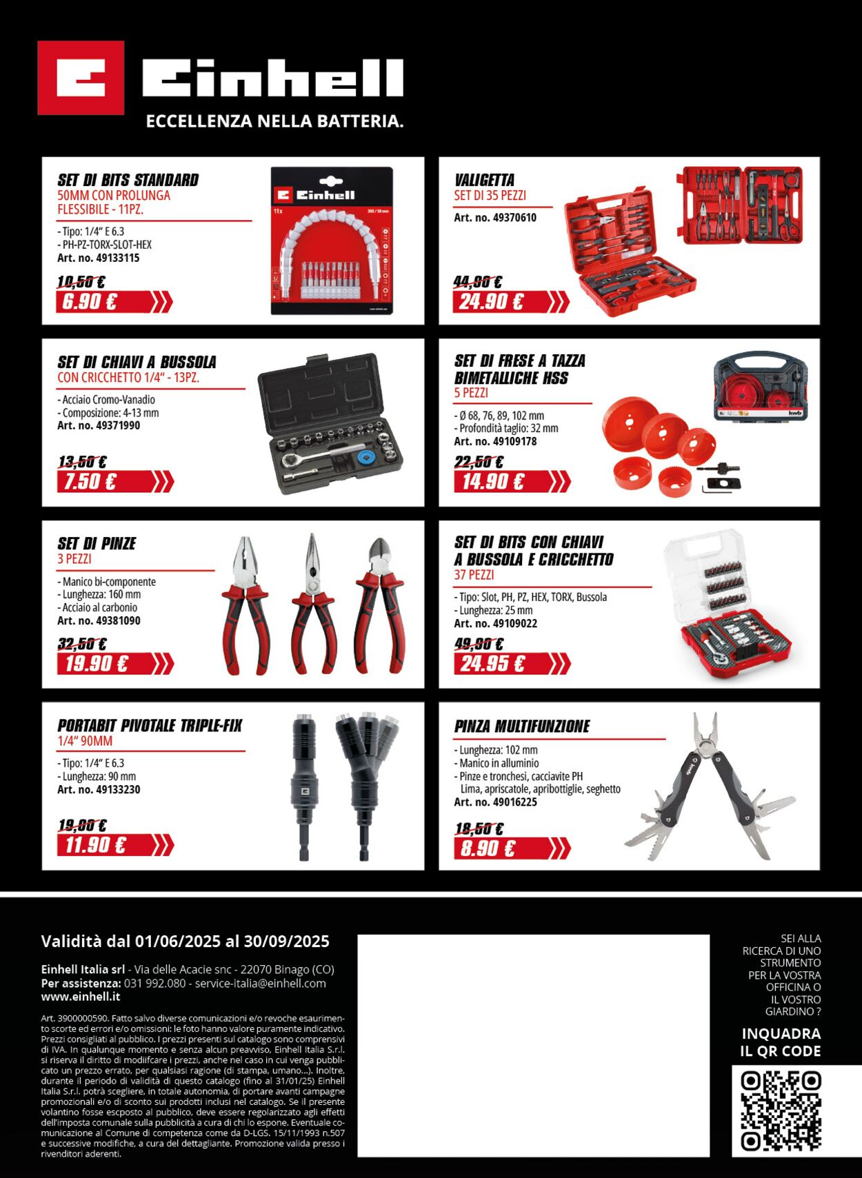 Volantino Einhell 13.06.2025 - 13.07.2025