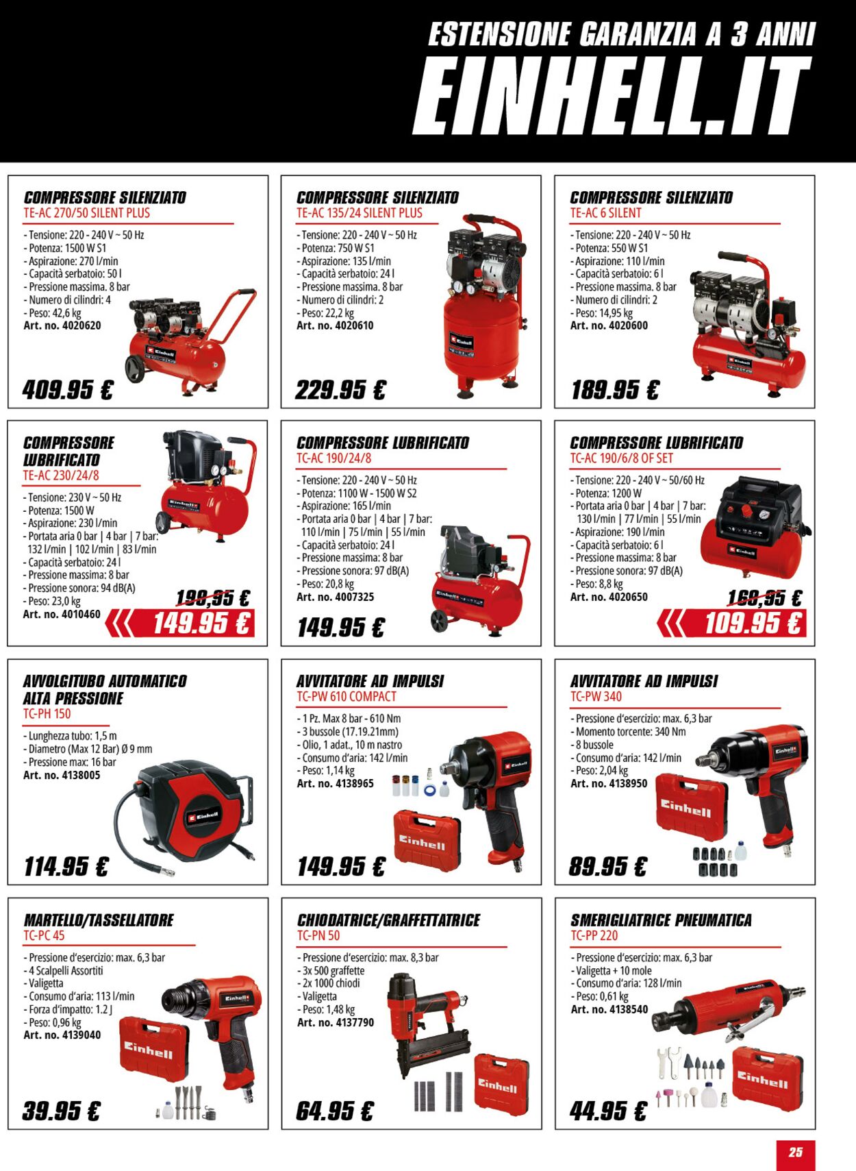 Volantino Einhell 13.06.2025 - 13.07.2025