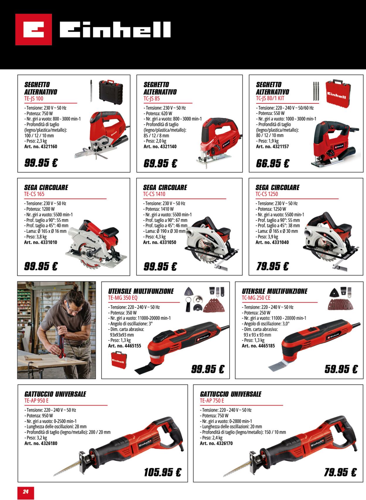 Volantino Einhell 08.05.2025 - 08.06.2025