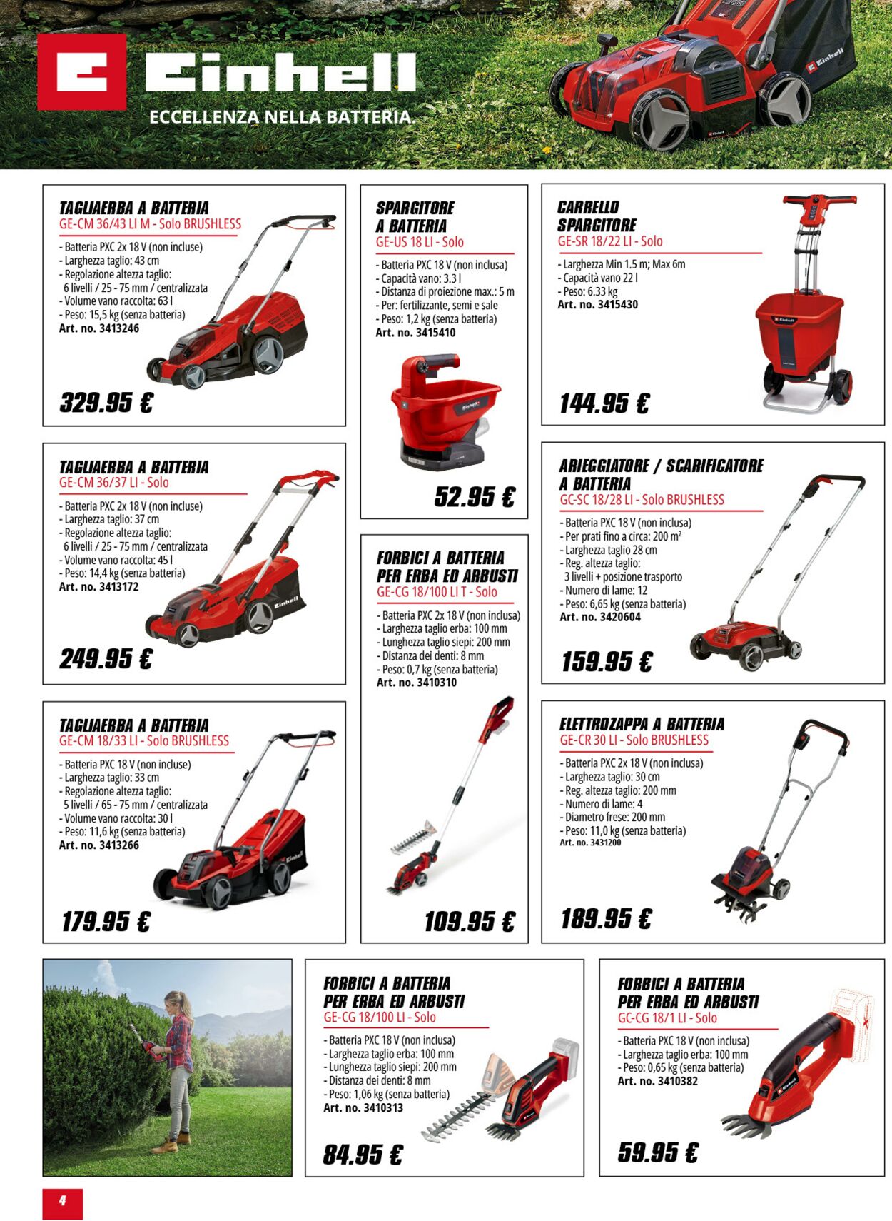 Volantino Einhell 08.05.2025 - 08.06.2025
