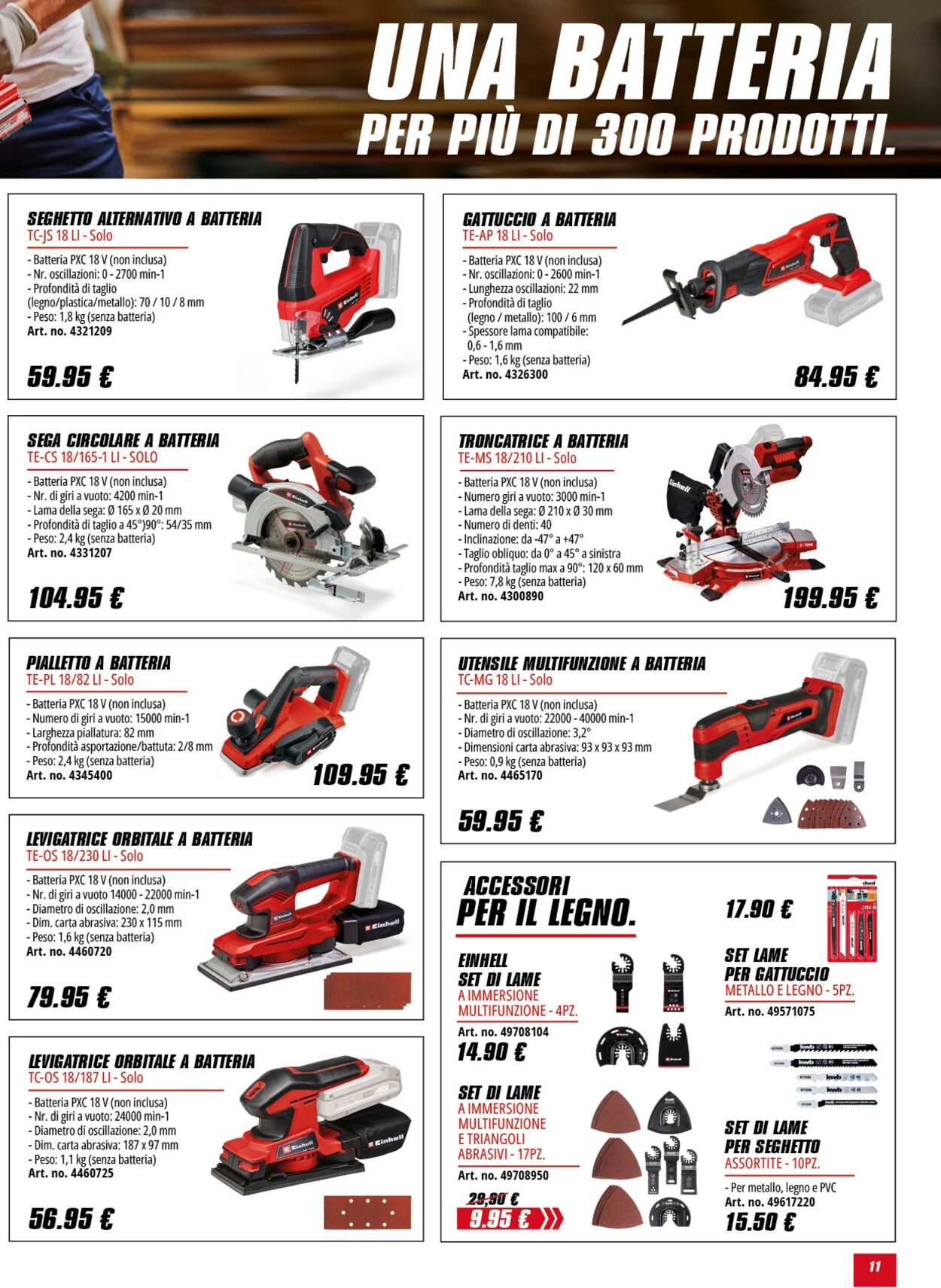 Volantino Einhell 08.05.2025 - 08.06.2025