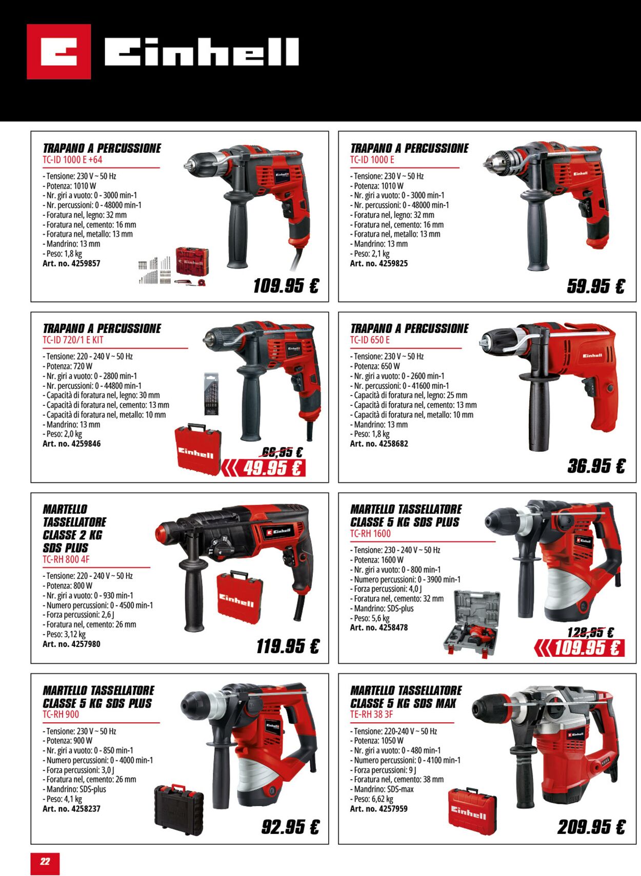 Volantino Einhell 08.05.2025 - 08.06.2025