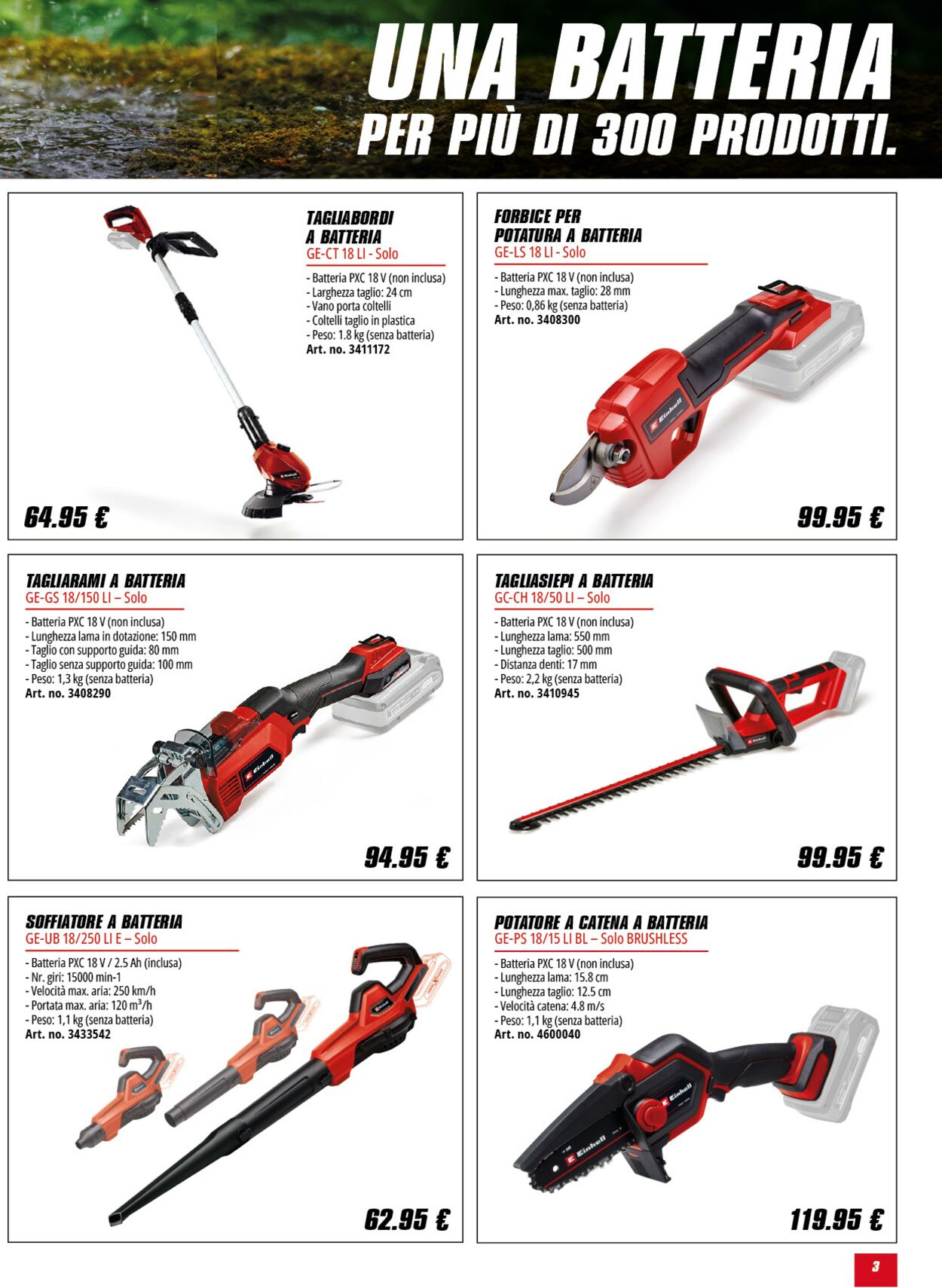 Volantino Einhell 08.05.2025 - 08.06.2025
