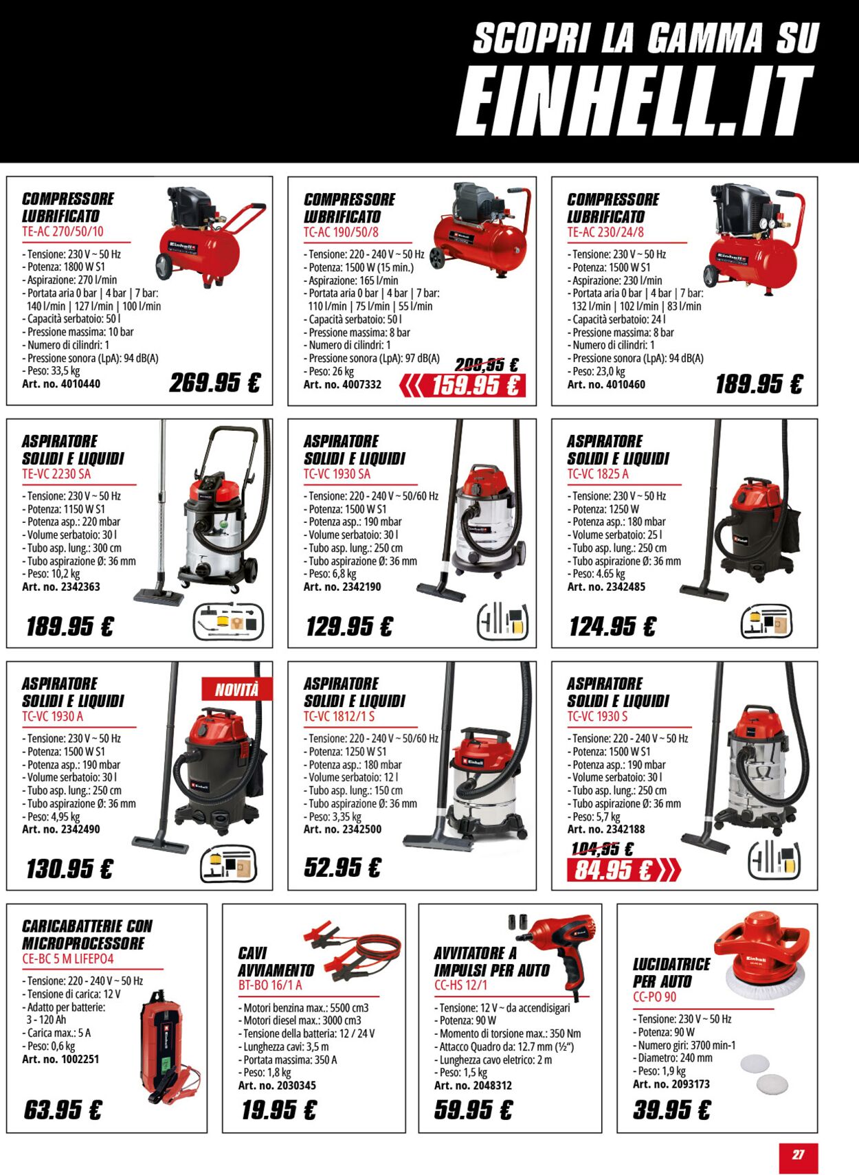 Volantino Einhell 08.05.2025 - 08.06.2025