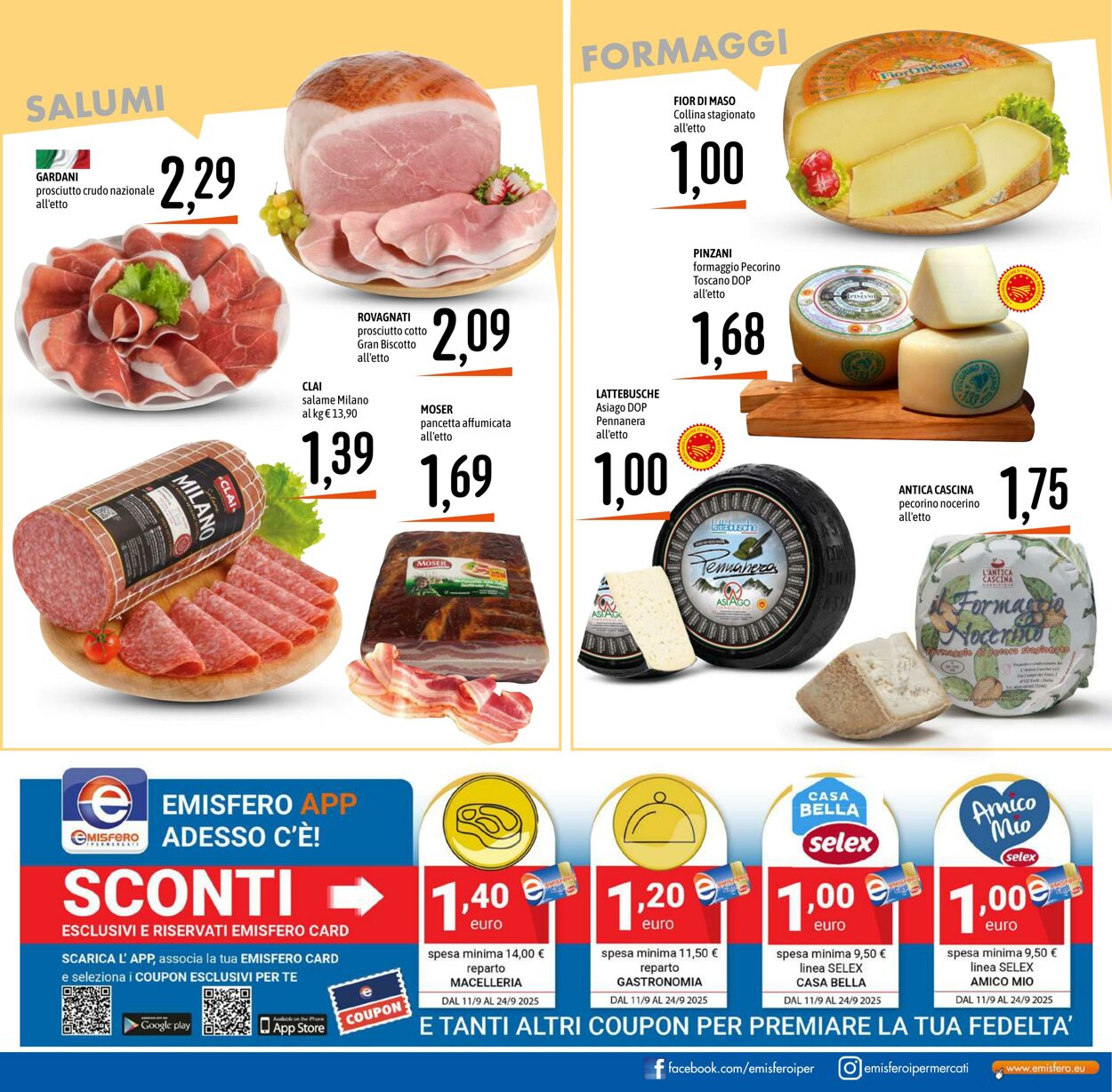 Volantino Emisfero 11.09.2025 - 24.09.2025