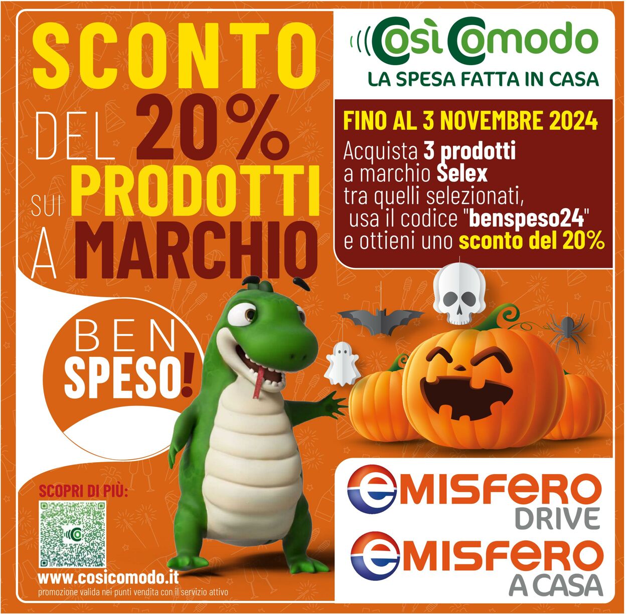 Volantino Emisfero 21.10.2024 - 30.10.2024