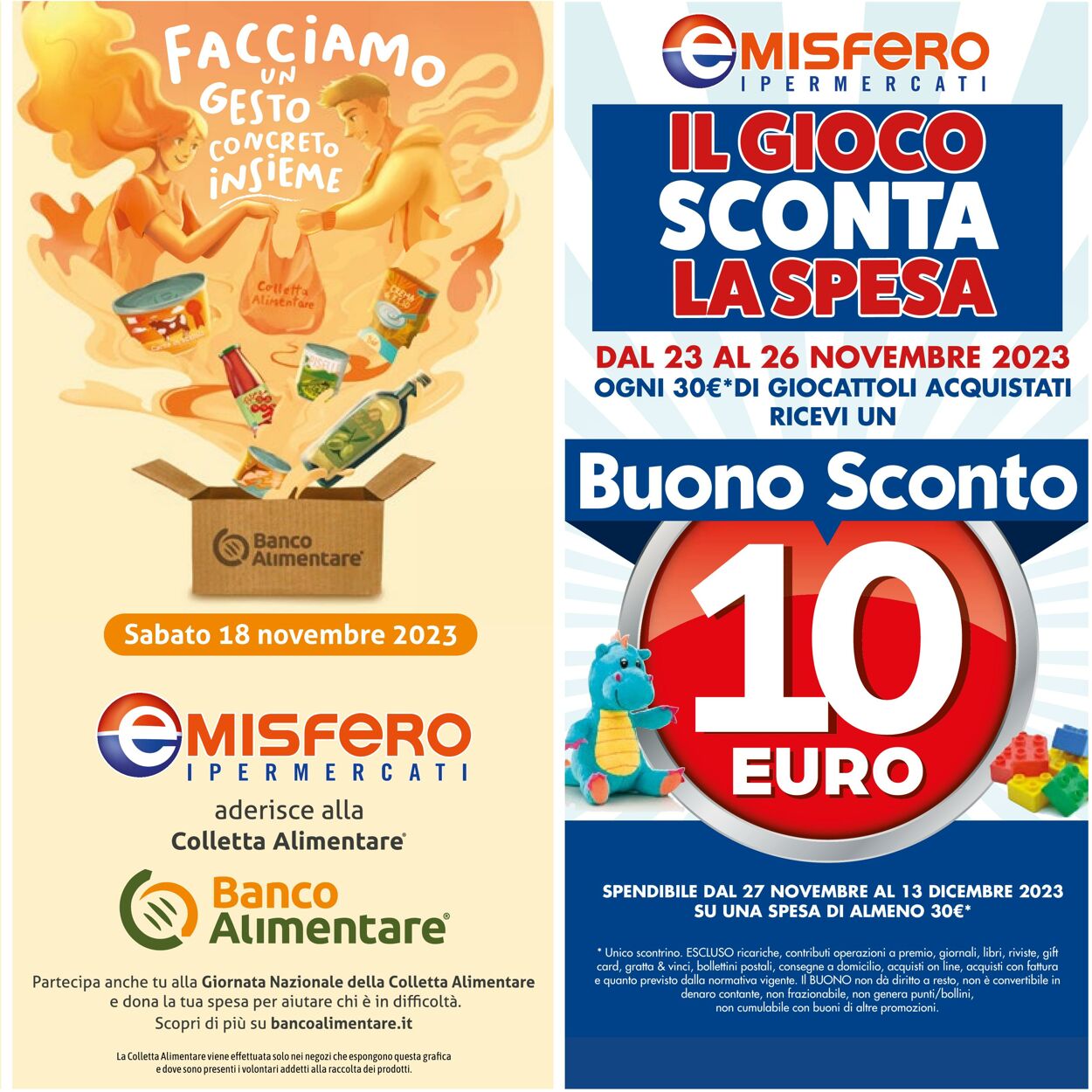 Volantino Emisfero 16.11.2023 - 29.11.2023