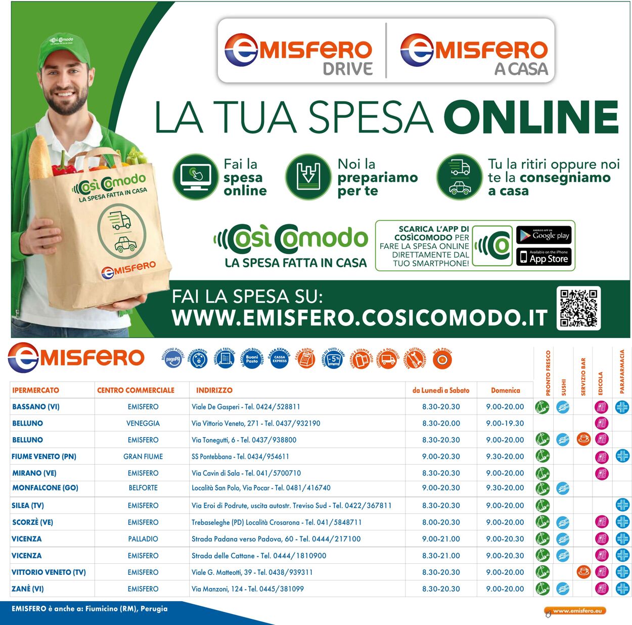 Volantino Emisfero 25.09.2025 - 08.10.2025