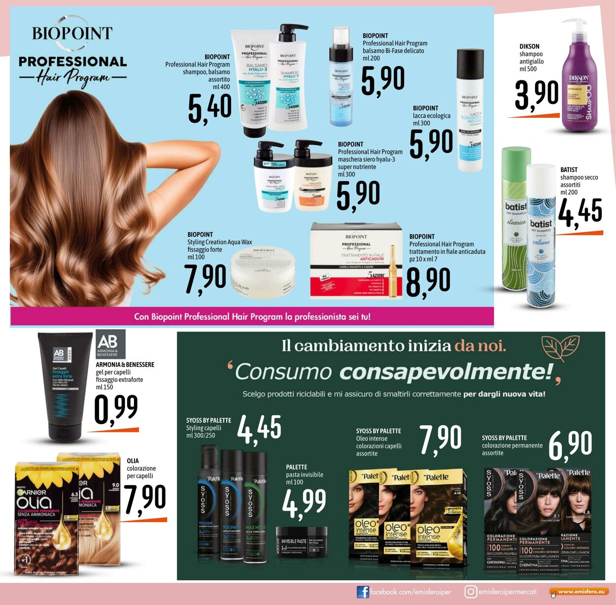 Volantino Emisfero 25.09.2025 - 08.10.2025