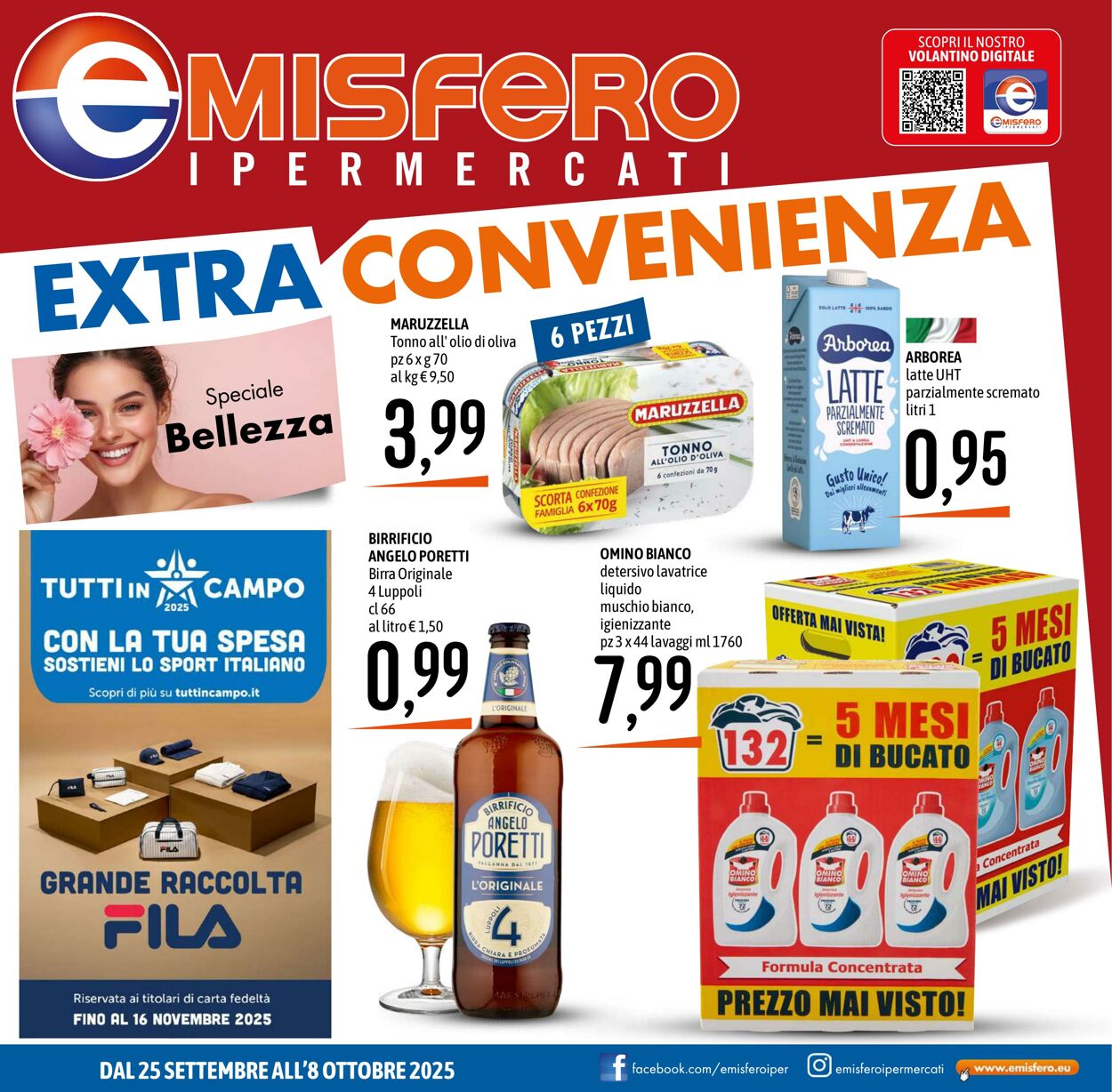 Volantino Emisfero 25.09.2025 - 08.10.2025