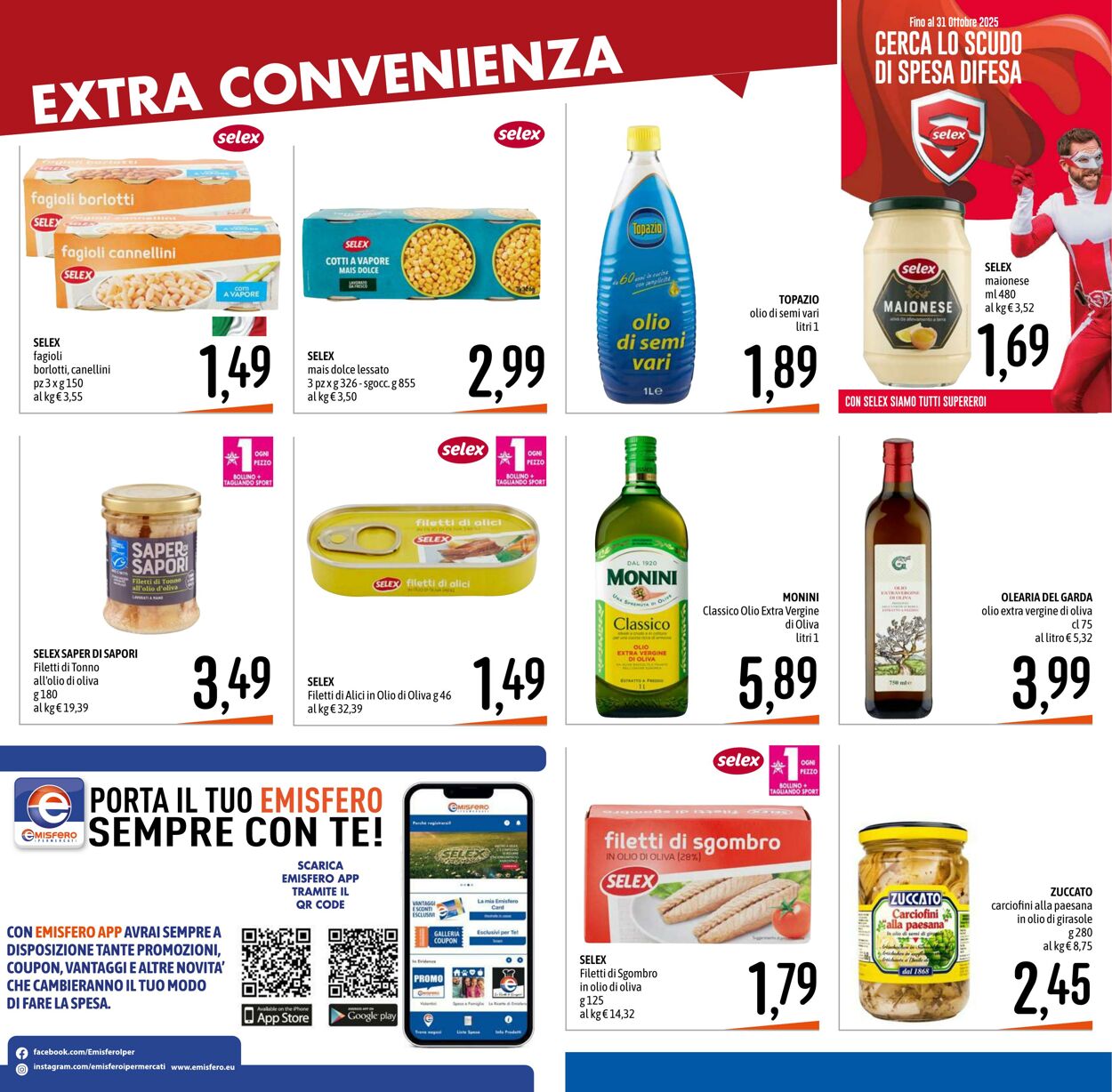 Volantino Emisfero 25.09.2025 - 08.10.2025