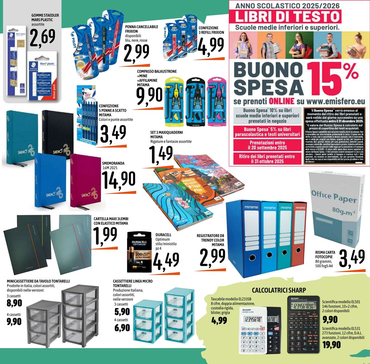 Volantino Emisfero 28.08.2025 - 10.09.2025