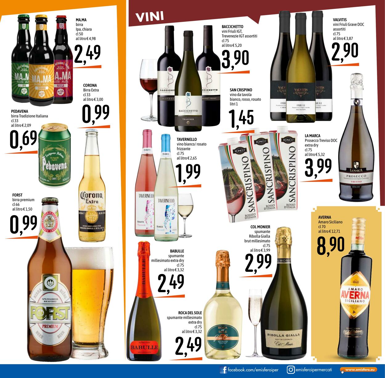 Volantino Emisfero 28.08.2025 - 10.09.2025