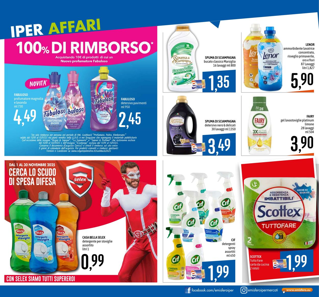 Volantino Emisfero 30.10.2025 - 12.11.2025