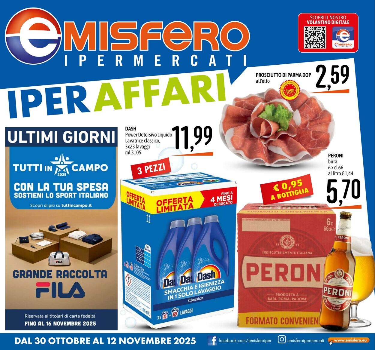 Volantino Emisfero 30.10.2025 - 12.11.2025