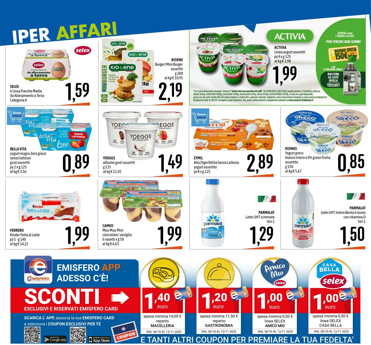 Volantino Emisfero 30.10.2025 - 12.11.2025