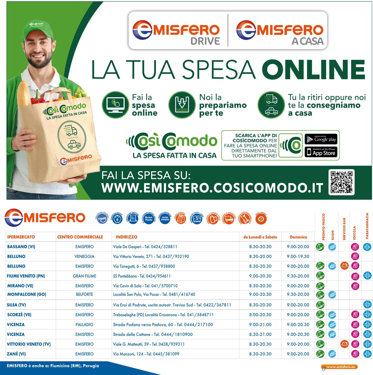 Volantino Emisfero 20.10.2025 - 29.10.2025