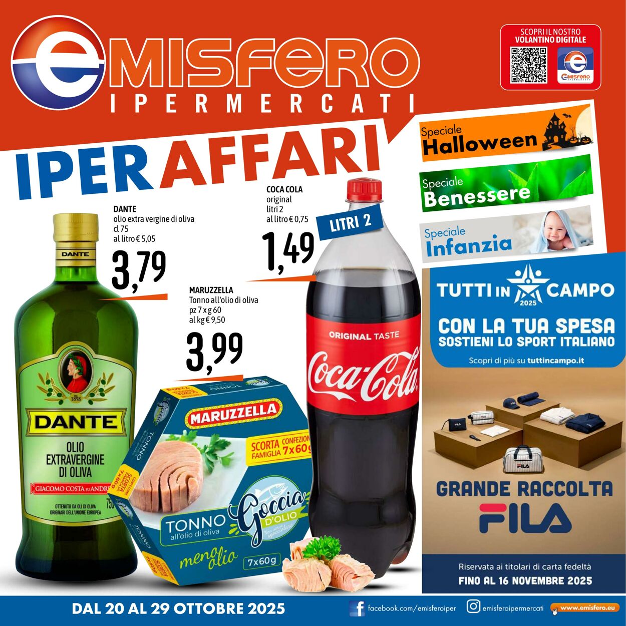 Volantino Emisfero 20.10.2025 - 29.10.2025