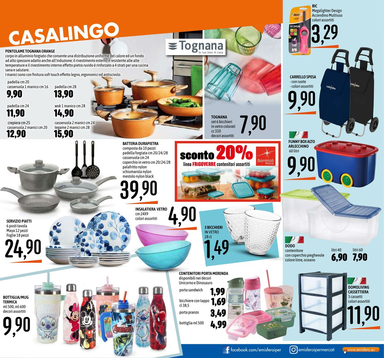 Volantino Emisfero 07.08.2025 - 27.08.2025