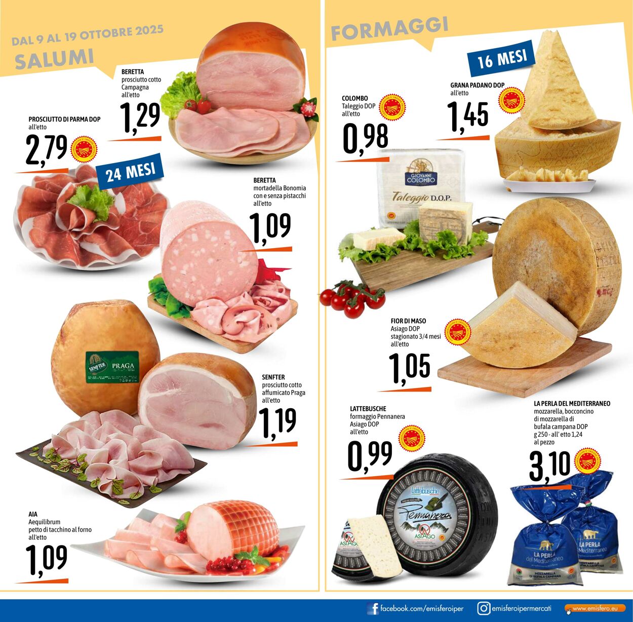 Volantino Emisfero 09.10.2025 - 18.10.2025