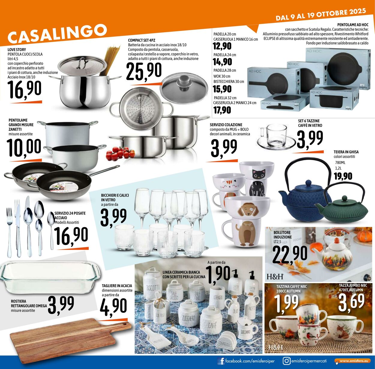 Volantino Emisfero 09.10.2025 - 18.10.2025