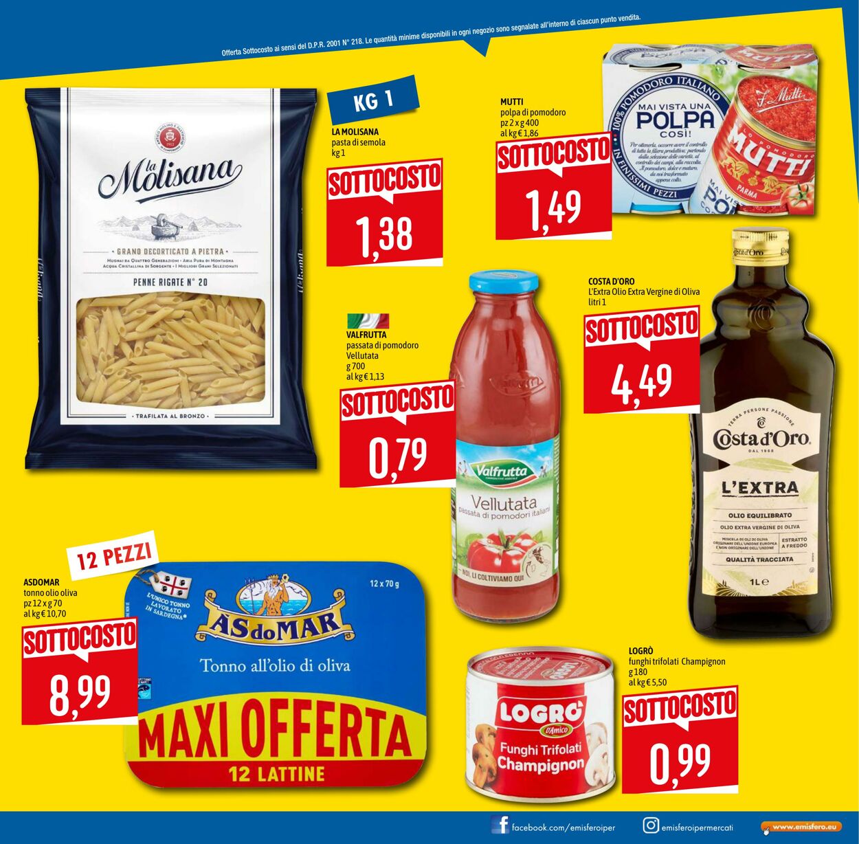 Volantino Emisfero 09.10.2025 - 18.10.2025