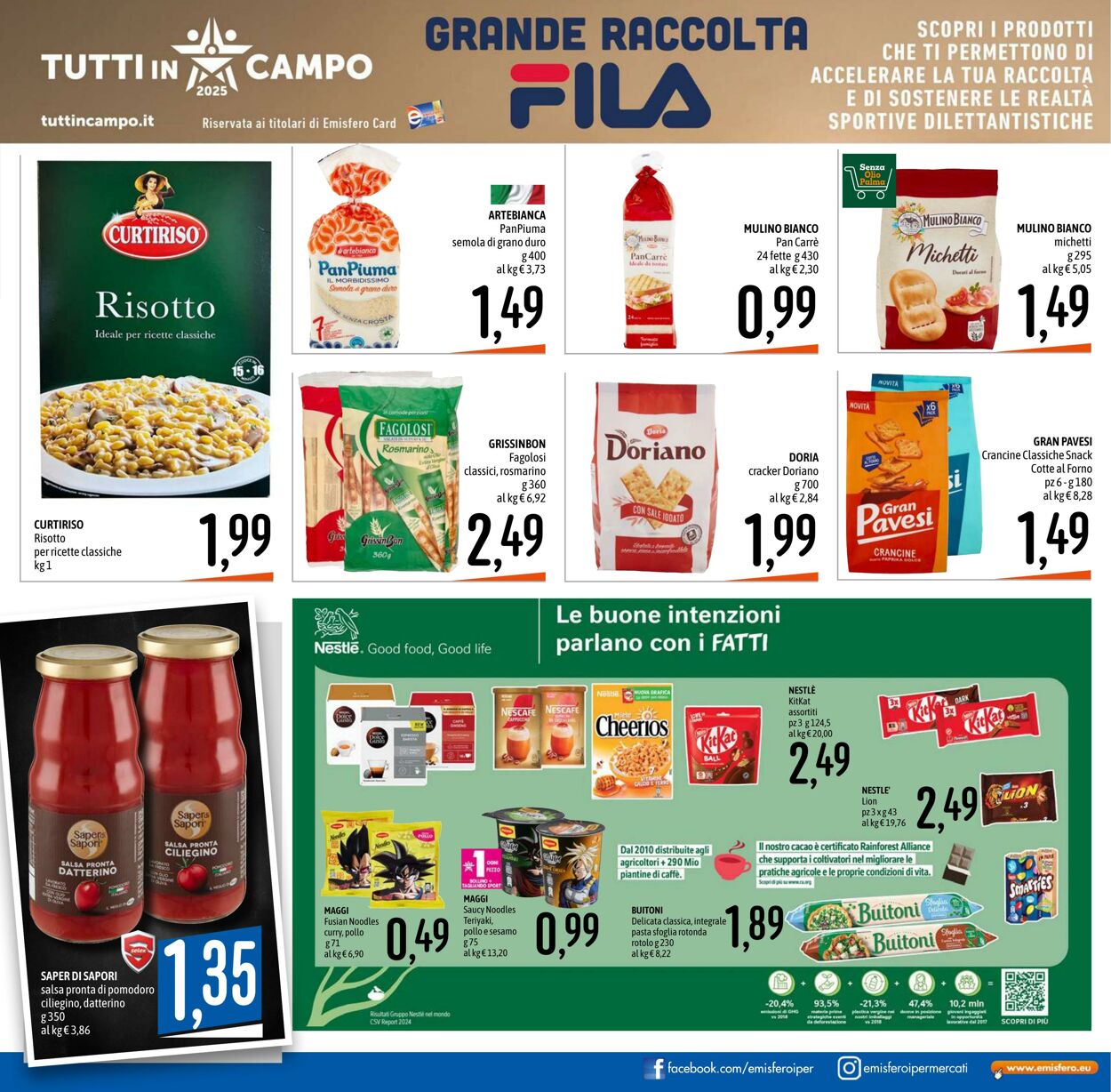 Volantino Emisfero 09.10.2025 - 18.10.2025