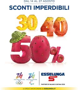 Volantino Esselunga 14.08.2025 - 27.08.2025